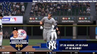 MLB THE SHOW 24  New York Yankees at Chicago White Sox  Game 122 [upl. by Fernande]