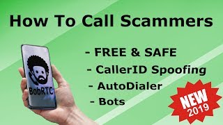 How To Call Scammers  BobRTC [upl. by Yrrab694]