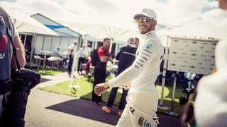 BehindtheScenes F1 Hospitality Tour with Lewis Hamilton [upl. by Idnis]