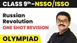 Russian Revolution  One Shot Revision  Class 9 NSSOISSO [upl. by Mayman601]