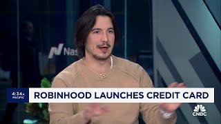 Robinhood CEO Vlad Tenev on new credit card The idea is to add more things to Robinhood Gold [upl. by Ahsile]