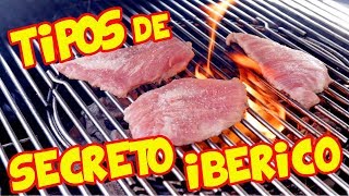 Tipos de SECRETO IBÉRICO 🐖 ANÁLISIS  CATA y BARBACOA [upl. by Elamor]