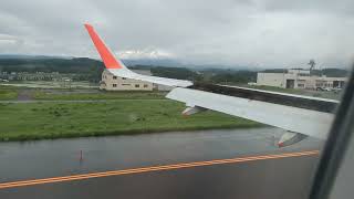 成田空港発〜旭川空港着JetstarGK801便 着陸動画 [upl. by Charbonnier]