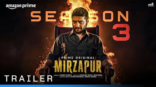 MIRZAPUR Season 3  Trailer  Pankaj Tripathi  Ali Fazal  Divyenndu  Isha Talwar  FanMade [upl. by Okramed]