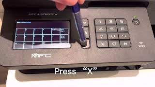 How to reset fuser counter for brother color laser printer MFCL3710CW MFCL3750CDWMFCL3770CDW [upl. by Babbette]