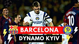 Barcelona vs Dynamo Kyiv 04 All Goals amp Highlights  1997 UEFA Champions League [upl. by Jezabel712]