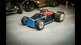 Chopping a Vintage Nylint Model T Roadster Kustom [upl. by Rumpf]