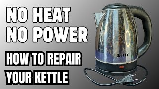 No Heat No Problem Lets Fix Your Electric Kettle STEP BY STEP GUIDE [upl. by Neyut961]