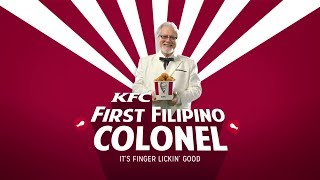 The First KFC Filipino Colonel [upl. by Ayit]