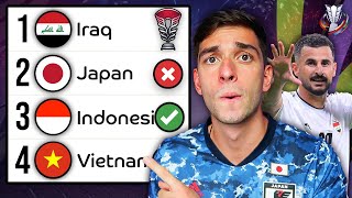 REACTING to My AFC ASIAN CUP Predictions [upl. by Nylinej]