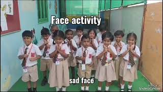 Facial expressions Activity by SPK School Students  viral video [upl. by Attecnoc876]