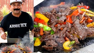 Restaurant Style Fajitas Authentic Mexican Recipe [upl. by Niuq]