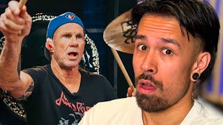 Chad Smith DRUMS 30 Seconds to Mars REACTION The Kill [upl. by Ettevad]