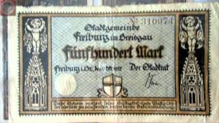 Banknoten Sammlung 04 Deutsches Notgeld Part 12 [upl. by Sherill]