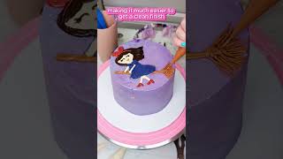 🧹♥️🐈‍⬛ KIKIS DELIVERY SERVICE CAKE 🐈‍⬛♥️🧹 [upl. by Anile]