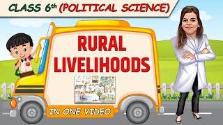 Rural Livelihoods  Full Chapter in 1 Video  Class 6th SST  Champs Batch [upl. by Malloch]