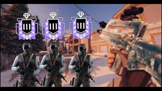 FULL GAME I QUEUED WITH DIAMONDS…Rainbow Six Siege [upl. by Brosy]