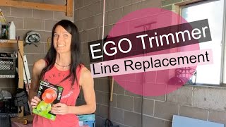 EGO Trimmer Line Replacement [upl. by Ingaberg]