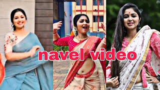 elfina mukherjee navel  zee bangla  ster jalsha  series actress navel [upl. by Ludovick]