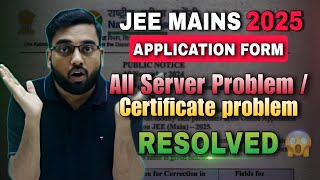 😱Jee Mains Form Filling 2025  JEE Mains Application Form 2025  NTA Latest Updates  JEET SHASHI [upl. by Ahsitauq496]