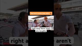 Lando Norris and Ted Kravitz Vibing 😂😎 trending formula1 landonorris f1 [upl. by Mrots3]