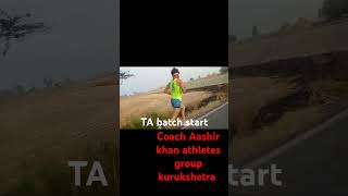 TA batch start 6 km pace running like shorts sidhumoosewala viralshorts share treanding veiws [upl. by Erlin]