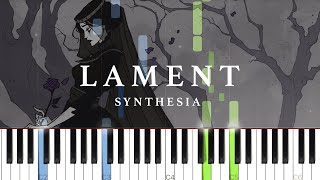 Dark Piano  Lament  Synthesia Tutorial [upl. by Gui]