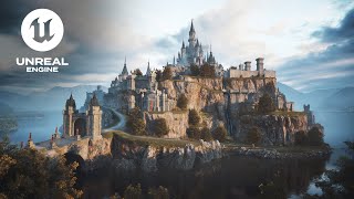 Stunning ReCreation of Hyrule Castle From Zelda in Unreal Engine 5 [upl. by Enna]