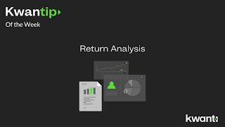 KwanTIP  Return Analysis [upl. by Sivra]