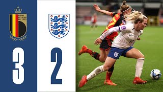 Belgium 32 England  Lionesses Defeated In Belgium  Highlights [upl. by Yecaj545]