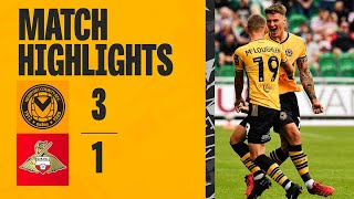 HIGHLIGHTS  Newport County 31 Doncaster Rovers [upl. by Ozzy]