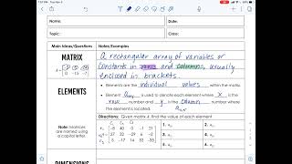 Introduction to Matrices [upl. by Mariandi]