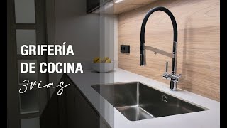 Grifería de cocina de tres vías de calidad de agua con una única maneta [upl. by Redna]