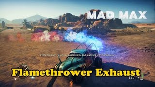 Mad Max Enemy Vehicle Flamethrower Exhaust [upl. by Suk]