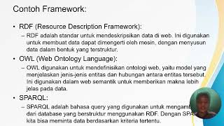 Framework Web Semantik [upl. by Nannek]