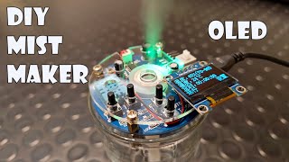 Smart DIY Ultrasonic Humidifier  DIY Mist Maker [upl. by Anawahs]