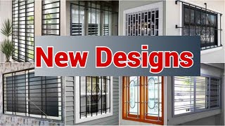 Latest window grill design  Latest grill design for window  Latest iron grill design  2023 [upl. by Nevi]