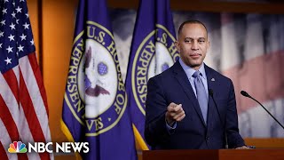 Watch Hakeem Jeffries holds press conference  NBC News [upl. by Shamus]