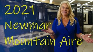 2021 Newmar Mountain Aire  Full Motorhome Walkthrough Tour  NIRVC [upl. by Piselli]