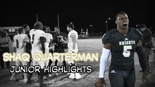 Shaq Quarterman Junior Football Highlights Miami Hurricanes [upl. by Idalla614]