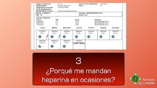 Video Sintrom 3 ¿Porqué me mandan heparina en ocasiones [upl. by Demp]