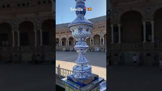 Plaza de España A Majestic Fusion of History and Art in Seville [upl. by Burhans]