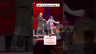 yo yo honey Singh 🔥 live concert yoyohoneysinghnewsong ytshots nehakakkar instagram viralvideo [upl. by Boris791]