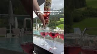 ✨ BREAKING NEWS ✨ salzburgerhofleogang daheimimabenteuer sundowner afterwork infinitypool [upl. by Acimad216]