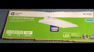 Garage lighting with high bay lights [upl. by Love]