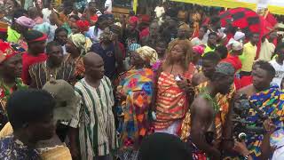 Gomoa Tarkwa festival culture display [upl. by Dnalram]