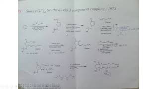 9 Stork Synthesis of Prostaglandins  PGF2  Prostaglandins Chemistry [upl. by Hazel543]