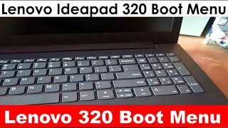 Lenovo Boot Menu ideapad 320  How to Lenovo ideapad 320 Pen Drive Boot   Boot Lenovo 320 [upl. by Amla132]