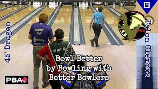 PBA East Regional BowlerX Open practice [upl. by Yerahcaz]