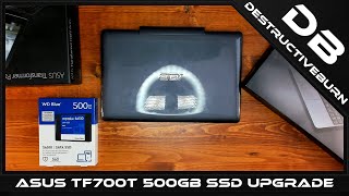 ASUS TF700T T100TA 500GB SSD Upgrade [upl. by Leziar]